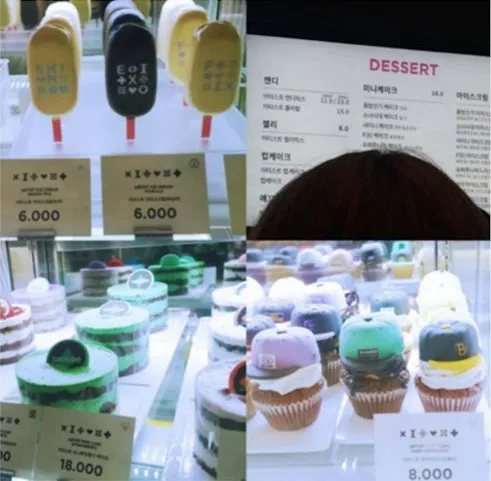 Dessert di SMTOWN Land dijual dengan harga sangat mahal. @koreaboo.com