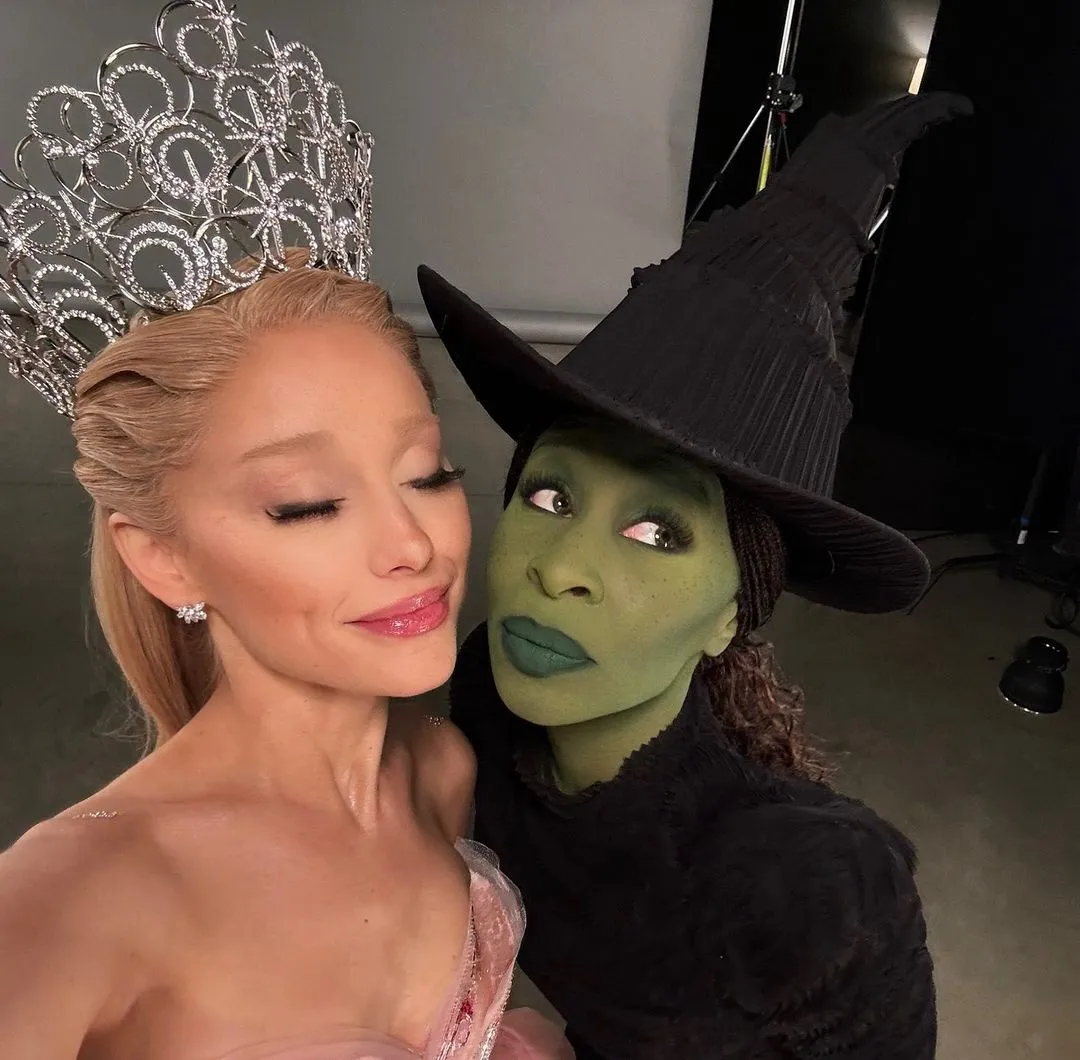 Pertemuan Pertama Ariana Grande & Cynthia Erivo