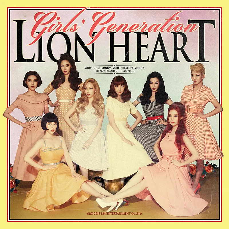 Girls Generation dalam penampilan vintage klasik Lion Heart. ©soompi.com