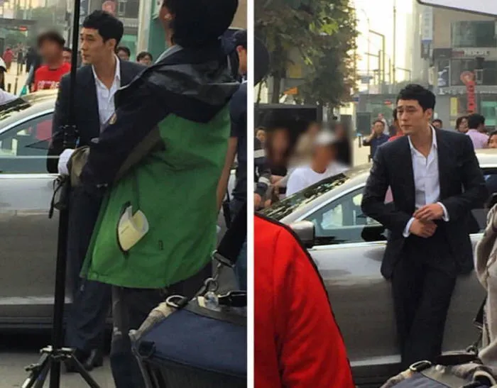 So Ji Sub di lokasi syuting Oh My Venus, ganteng! ©soompi.com