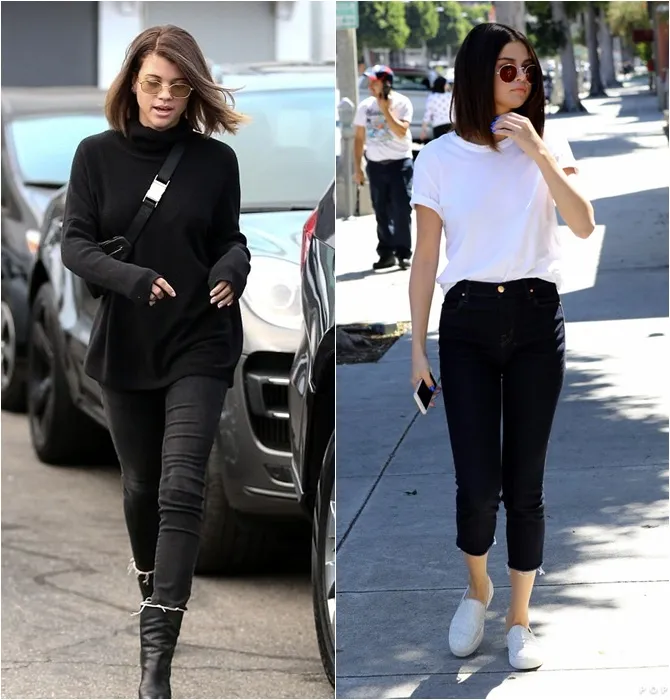 Sofia terlihat mirip dengan Selena. Credit: Istimewa