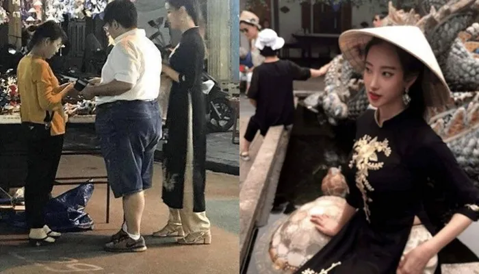 Bang PD dan wanita yang diduga sebagai pacarnya © allkpop.com