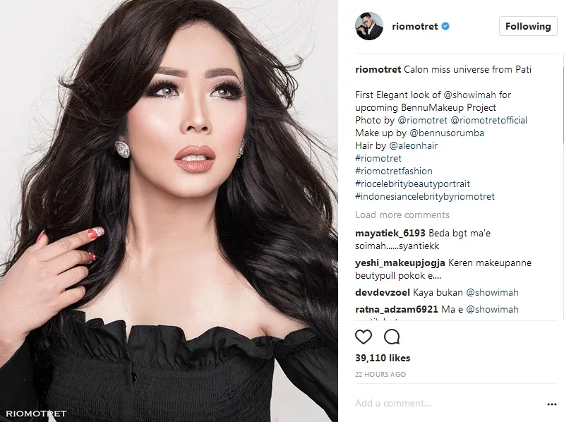 Soimah mendadak jadi lebih cantik ©instagram/riomotret