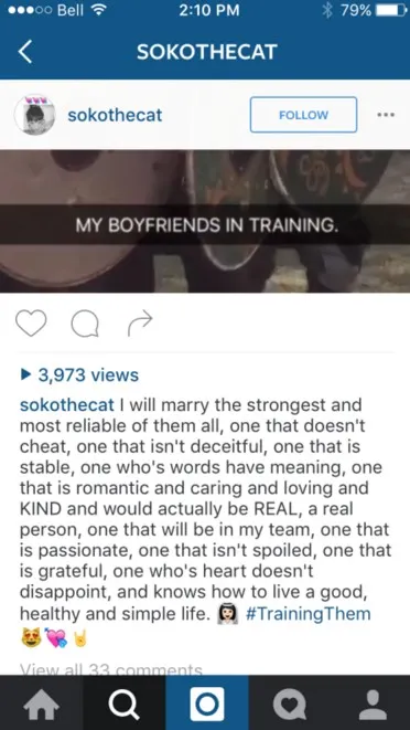 Sindiran SoKo untuk Kristen? © instagram.com/sokothecat