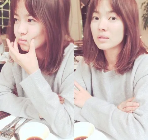 Song Hye Gyo memposting wajah tanpa make up via akun Instagramnya. ©Instagram/kyo1122