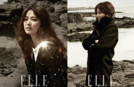 Foto Song Hye Gyo lainnya di majalah © ELLE