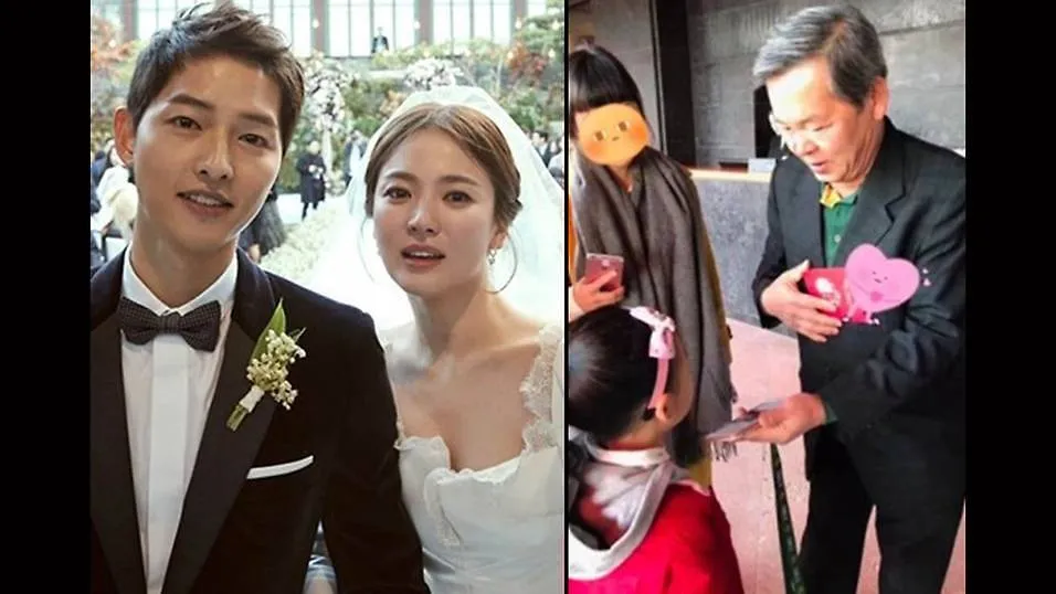 Ayah Song Joong Ki menjadi hiburan di nikahan putranya © Istimewa