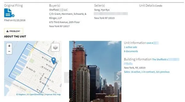 Condo Song Hye Kyo di Manhattan akhirnya terjual. © allkpop.com