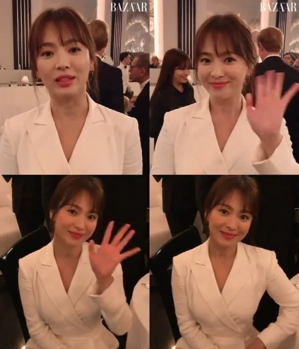 Song Hye Kyo © BAZAAR Korea
