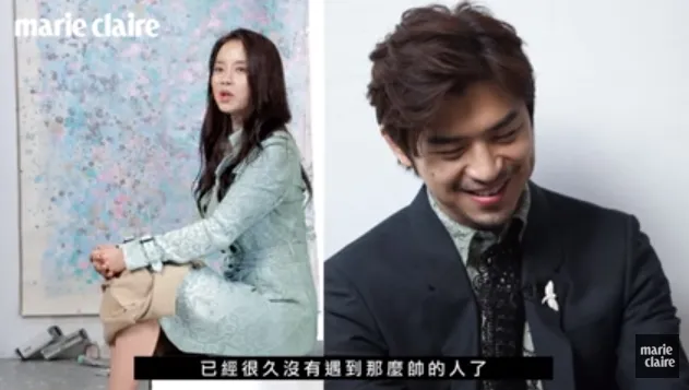 Chen Bolin dan Song Ji Hyo saling puji. © Marie Claire Taiwan
