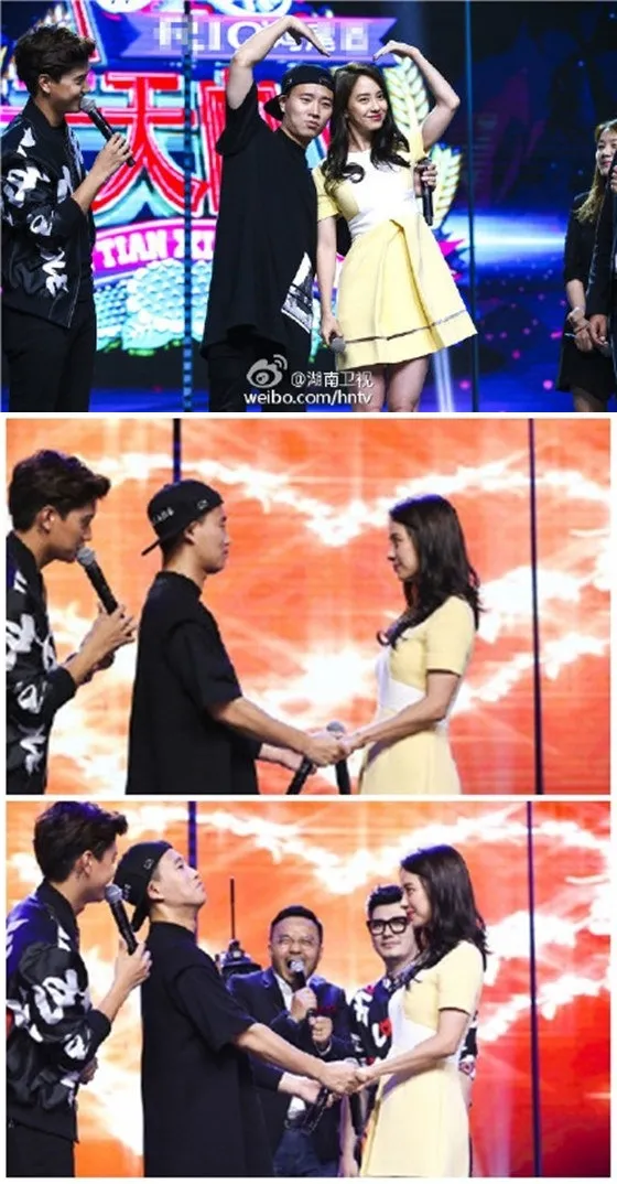Song Ji Hyo dan Gary saat jadi bintang tamu di sebuah program China. ©soompi.com
