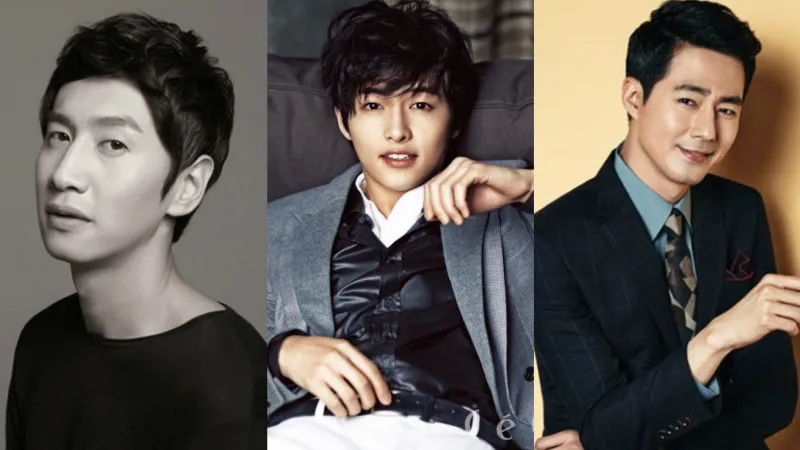 Song Joong Ki dan Lee Kwang Soo berikan kejutan Jo In Sung di lokasi syuting. © soompi.com