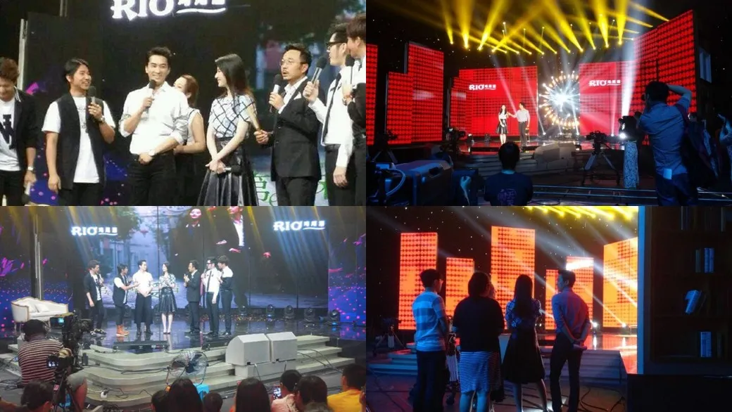 Song Seung Hun dan Liu YIfei saat syuting program bareng. ©soompi.com