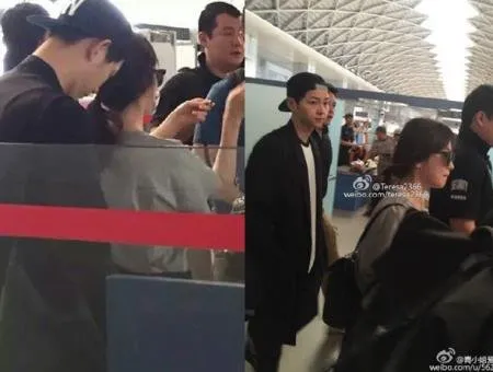 Song Joong Ki tak pernah jauh dari Song Hye Gyo © weibo.com/teresa2366