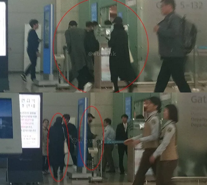 Song Song couple berangkat honeymoon © @wbwshk