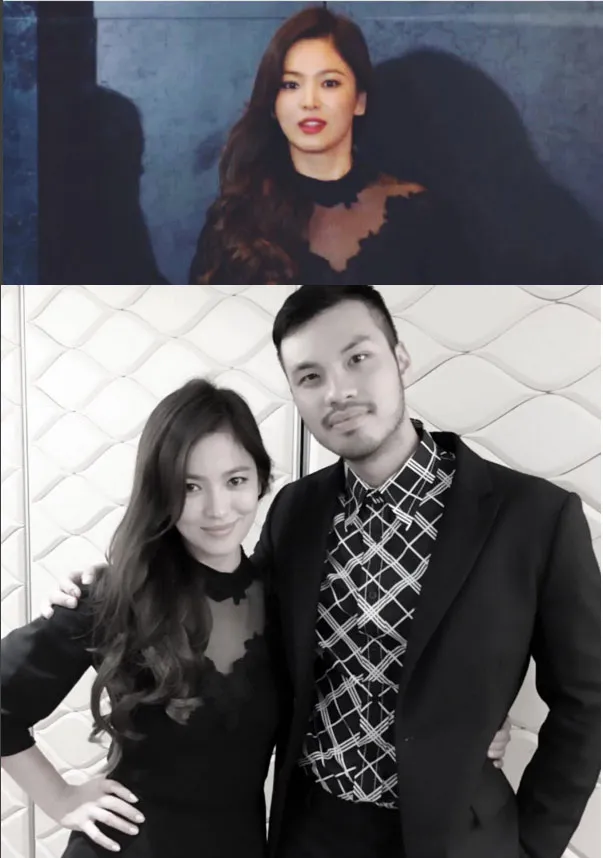 Spng Hye Kyo saat menghadiri event Prada di Hong Kong. ©Instagram/kyo1122
