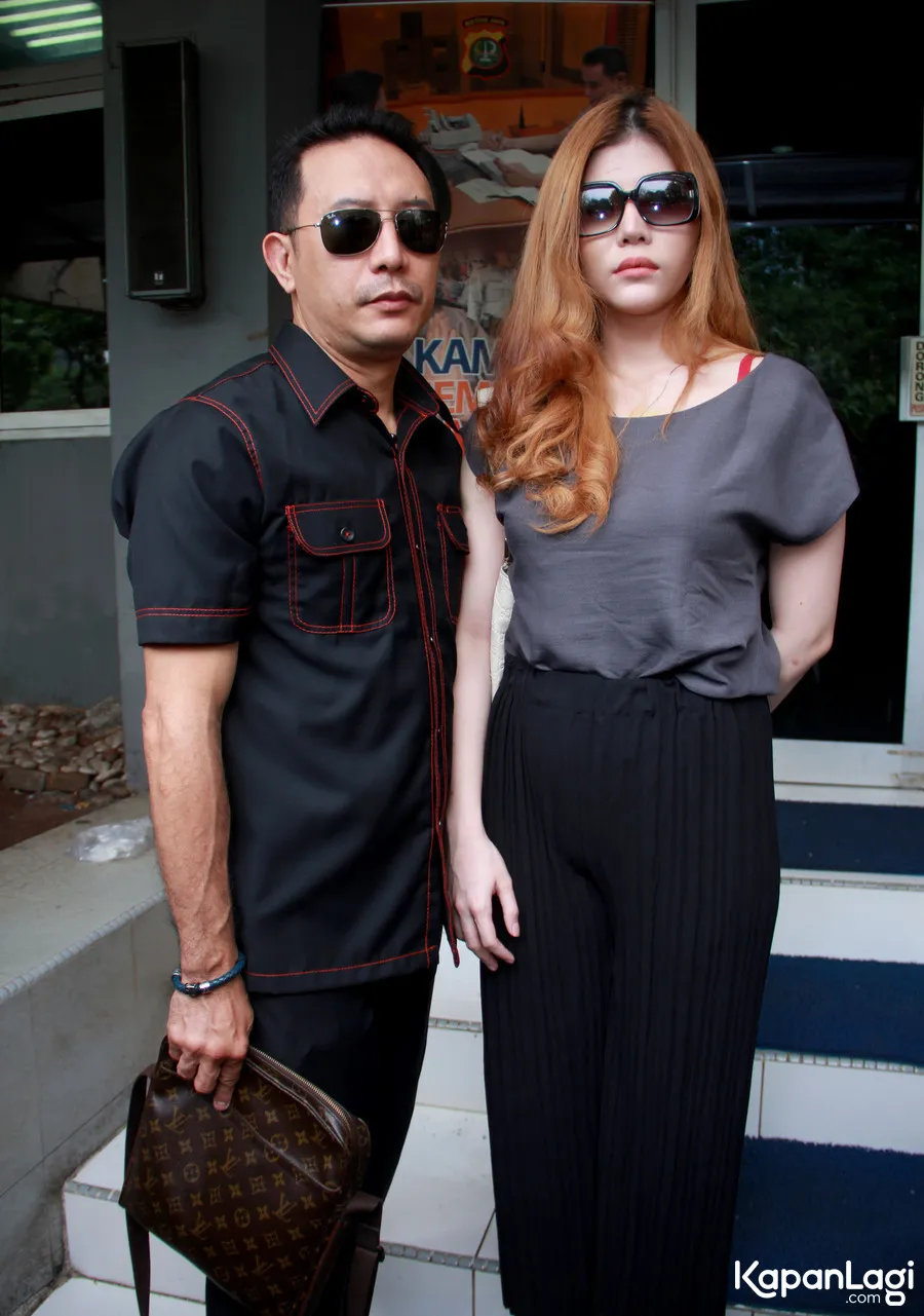 Sony Tulung dan Cindy © KapanLagi.com®/Muhammad Akrom Sukarya