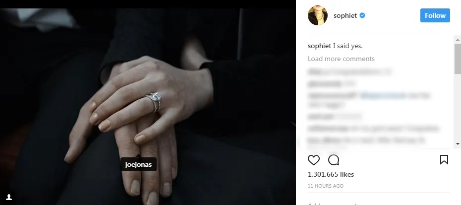 Sophie bilang ya © instagram.com/sophiet
