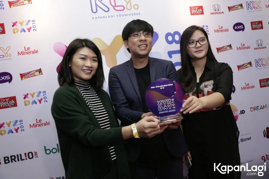 Tim 'SORE' senang dengan penghargaan ini © KapanLagi.com®/Muhammad Akrom Sukarya
