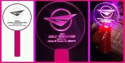 Contoh Lightstick Girls Generation foto: @SoshiCore