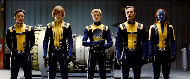 FIRST CLASS menampilkan para mutan dalam kostum komikal mereka. Akankah nanti wolverine juga demikian? (Sumber: geekrest.com)