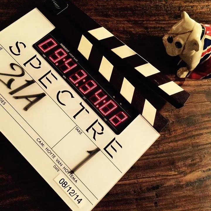 Take pertama film James Bond: Spectre @facebook.com/JamesBond007