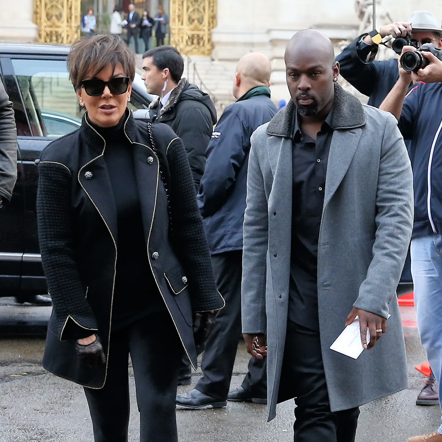 Kris Jenner dan Corey Gamble dikabarkan telah menikah diam-diam © Splashnews.com