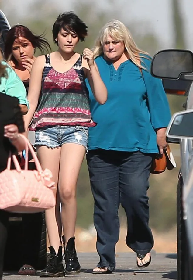 Paris Jackson dan Debbie Rowe. @nydailynews.com 