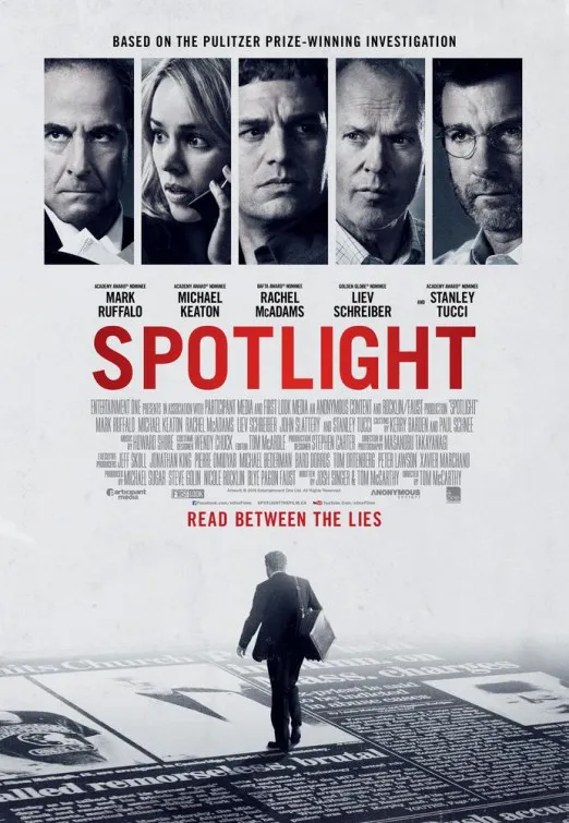 SPOTLIGHT keluar sebagai Best Picture Oscar 2016/©impawards.com