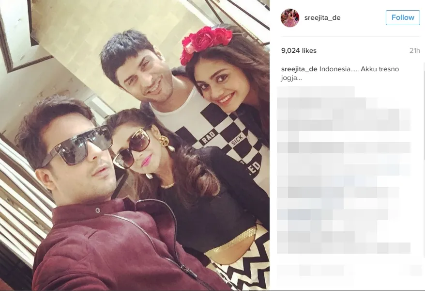 Sreejita sapa fans pakai bahasa Jawa ©instagram/sreejita_de