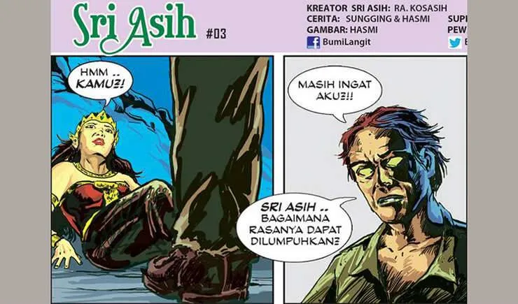 Komik Sri Asih ©Bumilangit.com