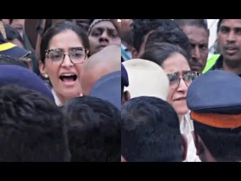 Sonam sempat marah-marah di acara kremasi Sridevi ©NHLtv.NET