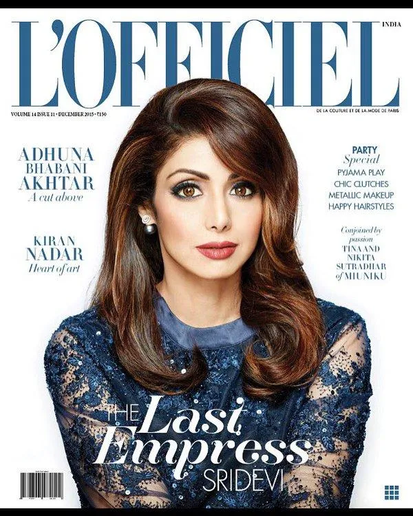 Sridevi cantik dan awet muda. ©l'officiel