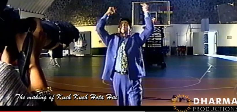 Shahrukh sukses memasukkan bola basket ke ring! ©dharmaproduction
