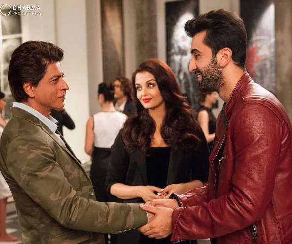Aishwarya dan SRK di AE DIL HAI MUSHKIL ©dharmaproduction