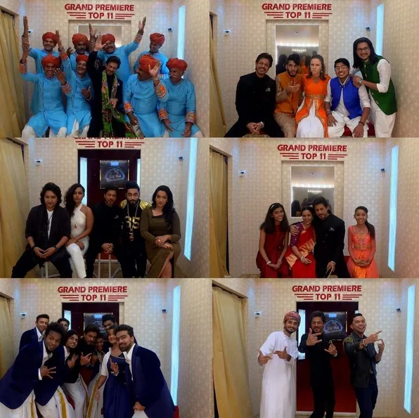 Shahrukh memberikan kejutan pada acara yang digelar oleh Starplus ©instagram.com/meranaamfakhrulrazihai