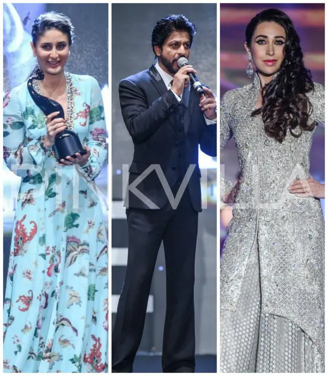 Kareena, SRK dan Karisma tampil keren di TOIFA 2016 Dubai © Pinkvilla.com