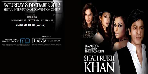 Konser Shahrukh Khan Jakarta 2012