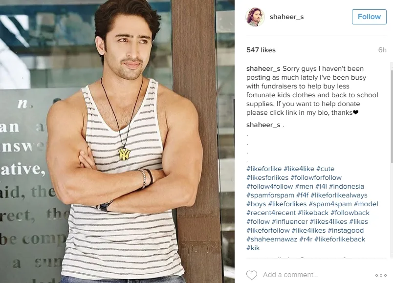 Dengan foto yang sama, akun palsu ini coba menipu ©instagram/shaheer_s