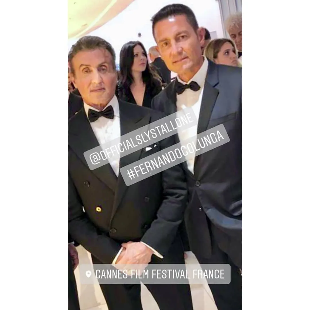 Sylvester Stallone dan Fernando Colunga © instagram.com/fernando_colunga_king