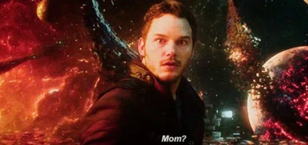 Salah satu adegan sedih di film pertama GUARDIANS OF THE GALAXY. Di film berikutnya nanti kabarnya akan lebih banyak adegan emosional © Marvel
