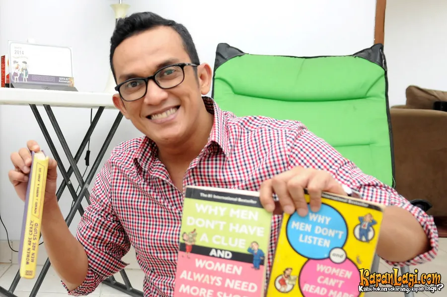 Steny Agustaf berbagi pengalaman hidupnya. @KapanLagi.com®/Bambang E Ros