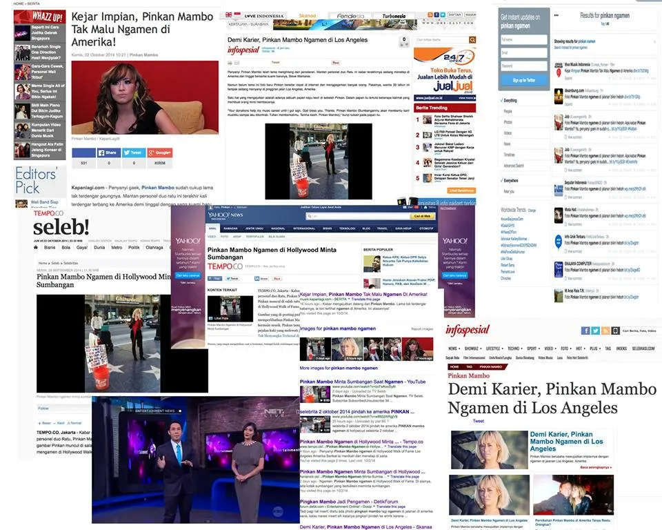 Postingan Steve Wantania tentang media / © Facebook