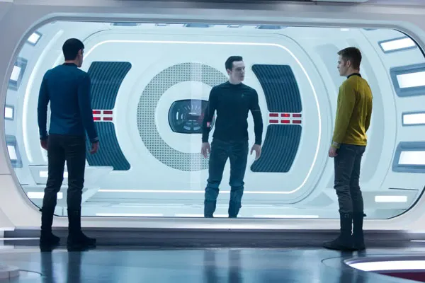 Adegan film 'STAR TREK: INTO DARKNESS' yang memasang Benedict Cumberbatch sebagai penjahat utama