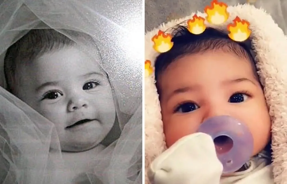 Foto Kylie saat masih bayi, mirip banget sama Stormi! © istimewa