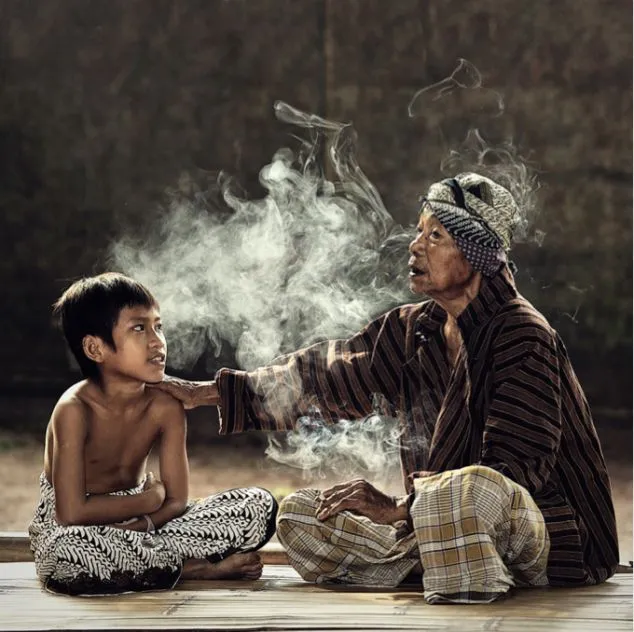 Merokok. (foto: Pinterest/storytelling).