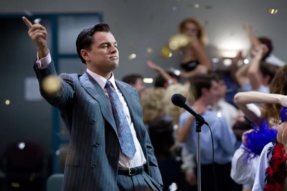 Film Leo, THE WOLF OF THE WALL STREET.