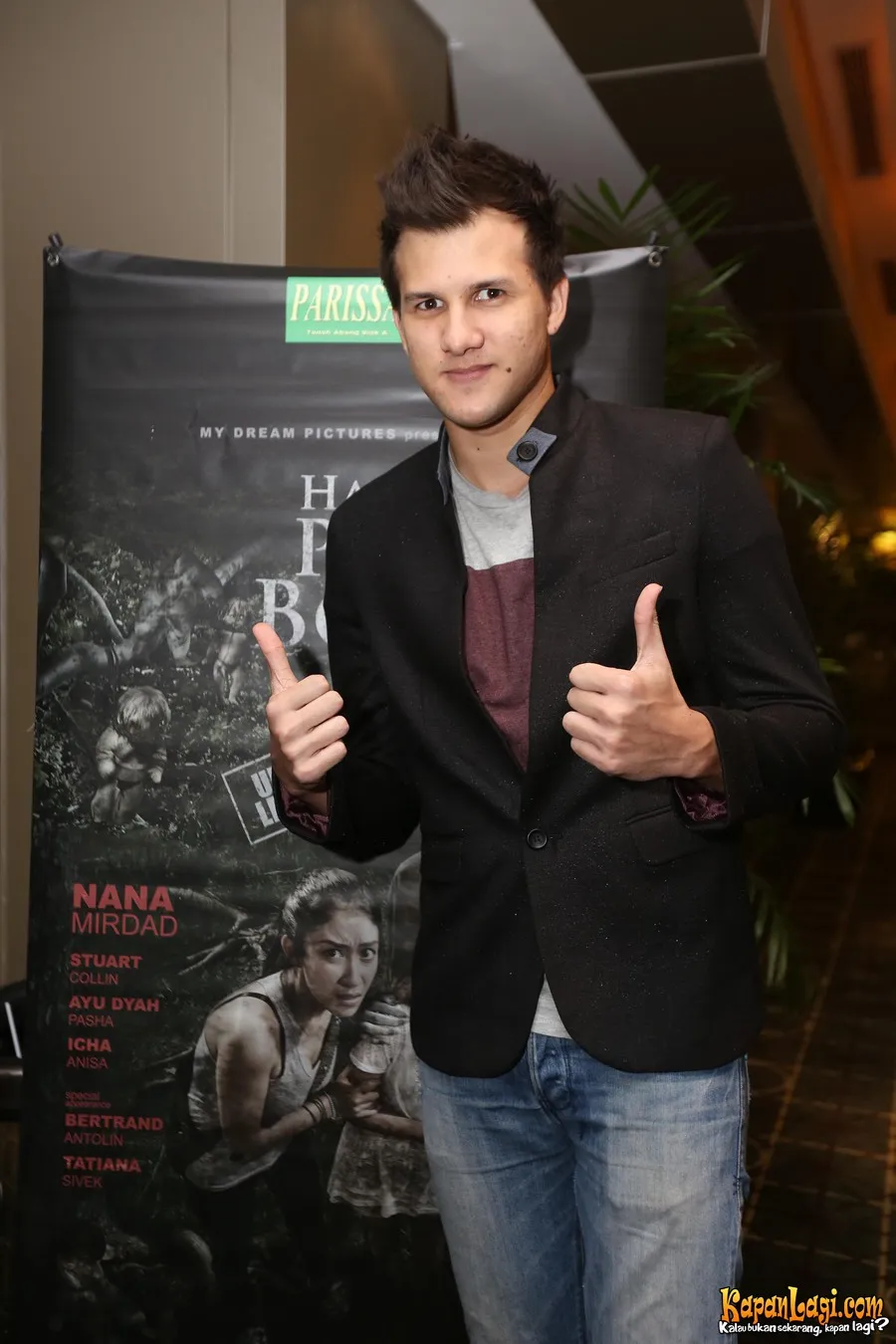 Stuart Collin telah melamar Risty Tagor. ©KapanLagi.com®/Budy Santoso
