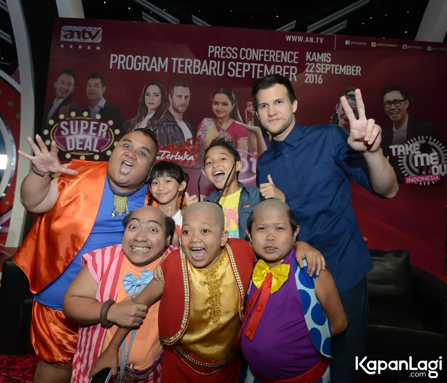 Stuart Collin terlibat dalam Tuyul & Mba Yul Reborn. ©KapanLagi.com/Muhammad Akrom Sukarya