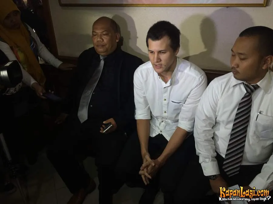 Stuart Collin memilih tak mau mengumbar masalah rumah tangga di depan umum. ©KapanLagi.com/Mathias Purwanto
